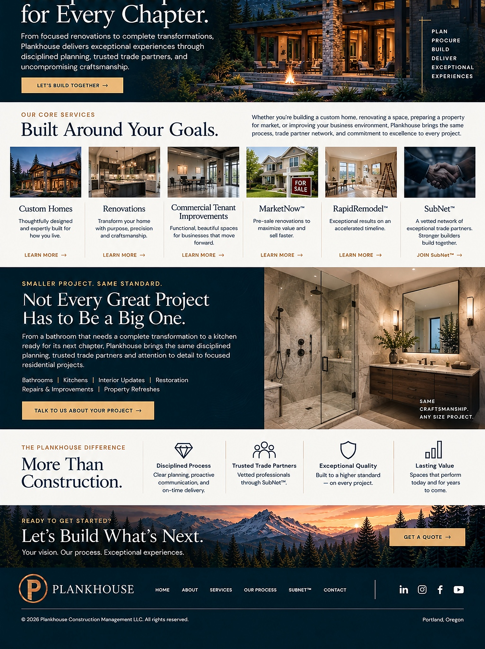 Services — Plankhouse